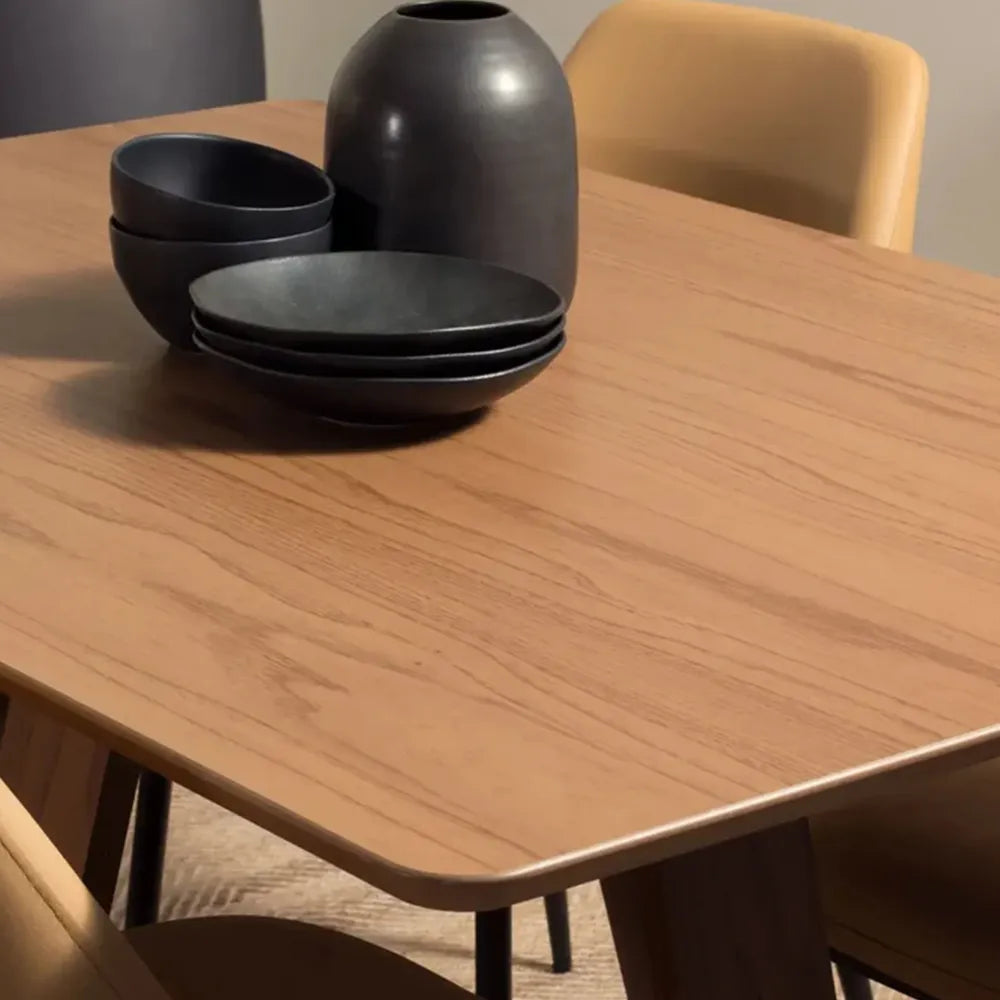 Mesa de Jantar Retangular para 4 Lugares Avena 135 cm - Canella