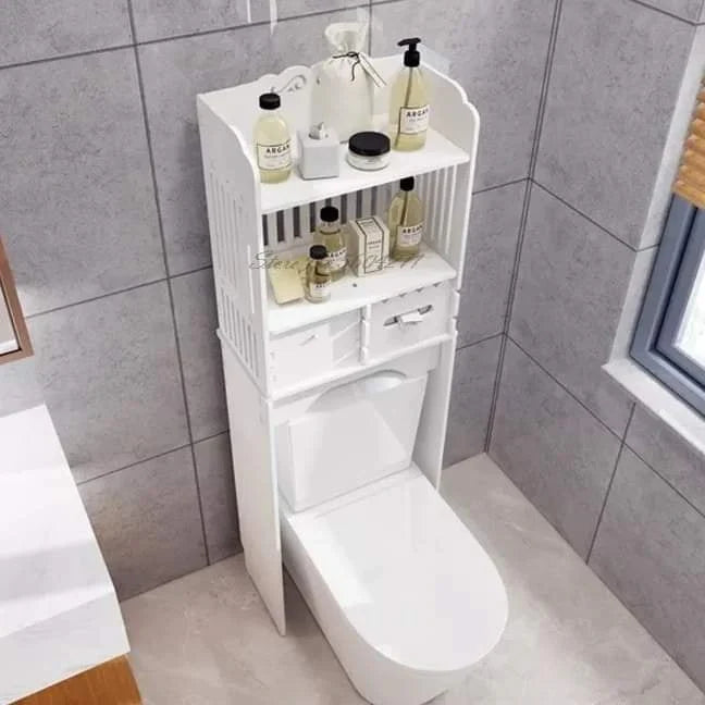 Armário de Armazenamento Sobre o Vaso