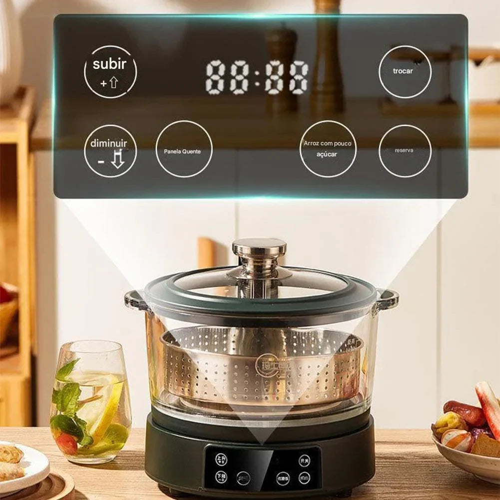 Panela Elétrica Multifuncional com Elevação Automática