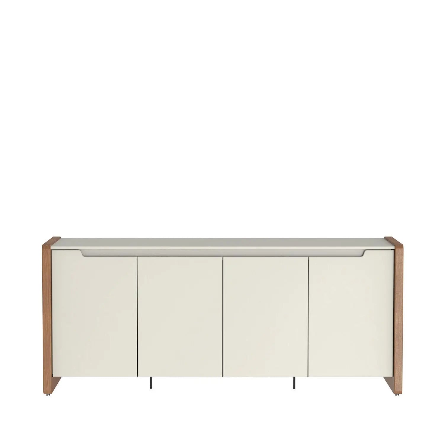 Buffet Bristol 189 cm – Off White Fosco c/ Natural