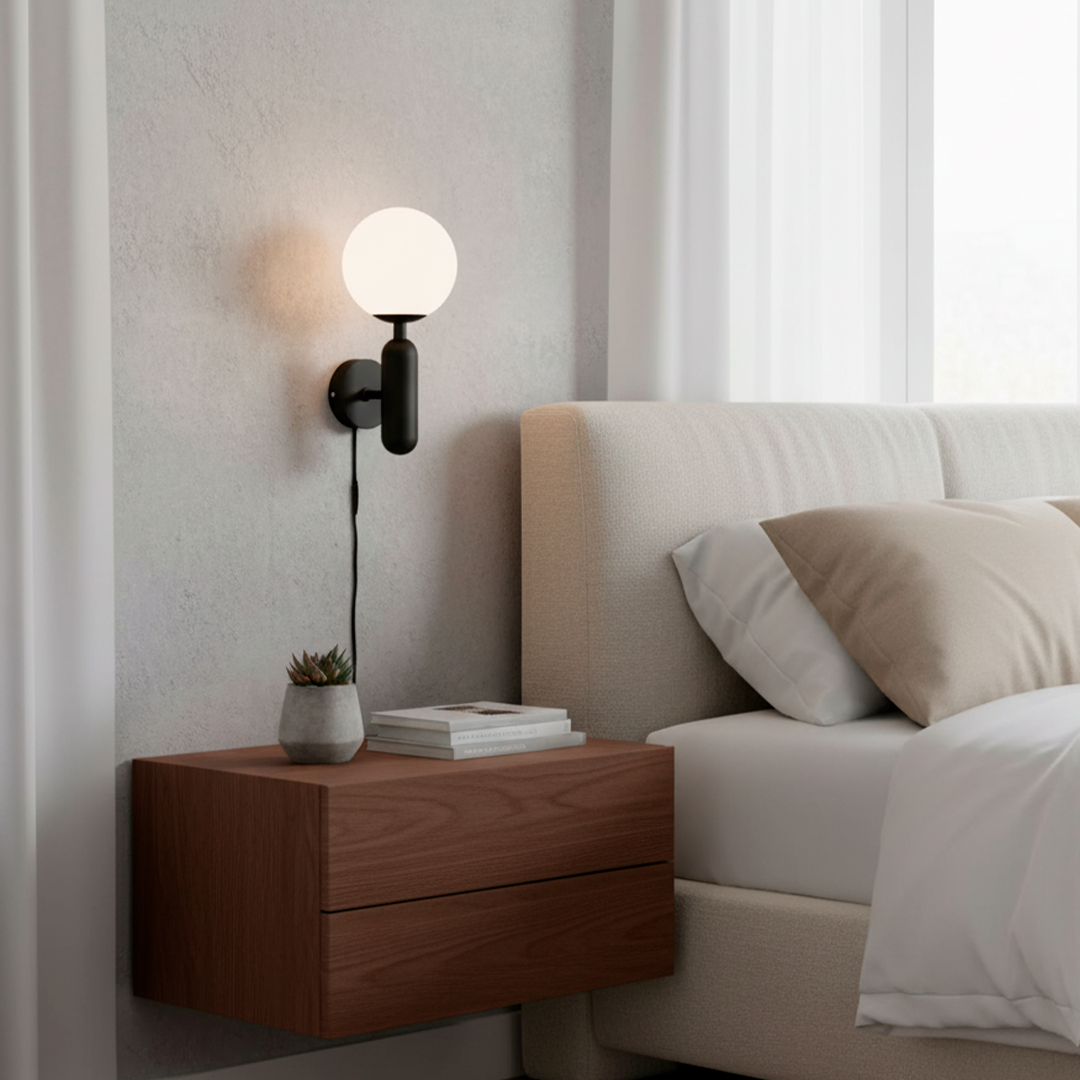 Arandela de Parede Belgravia Grafite 26 cm