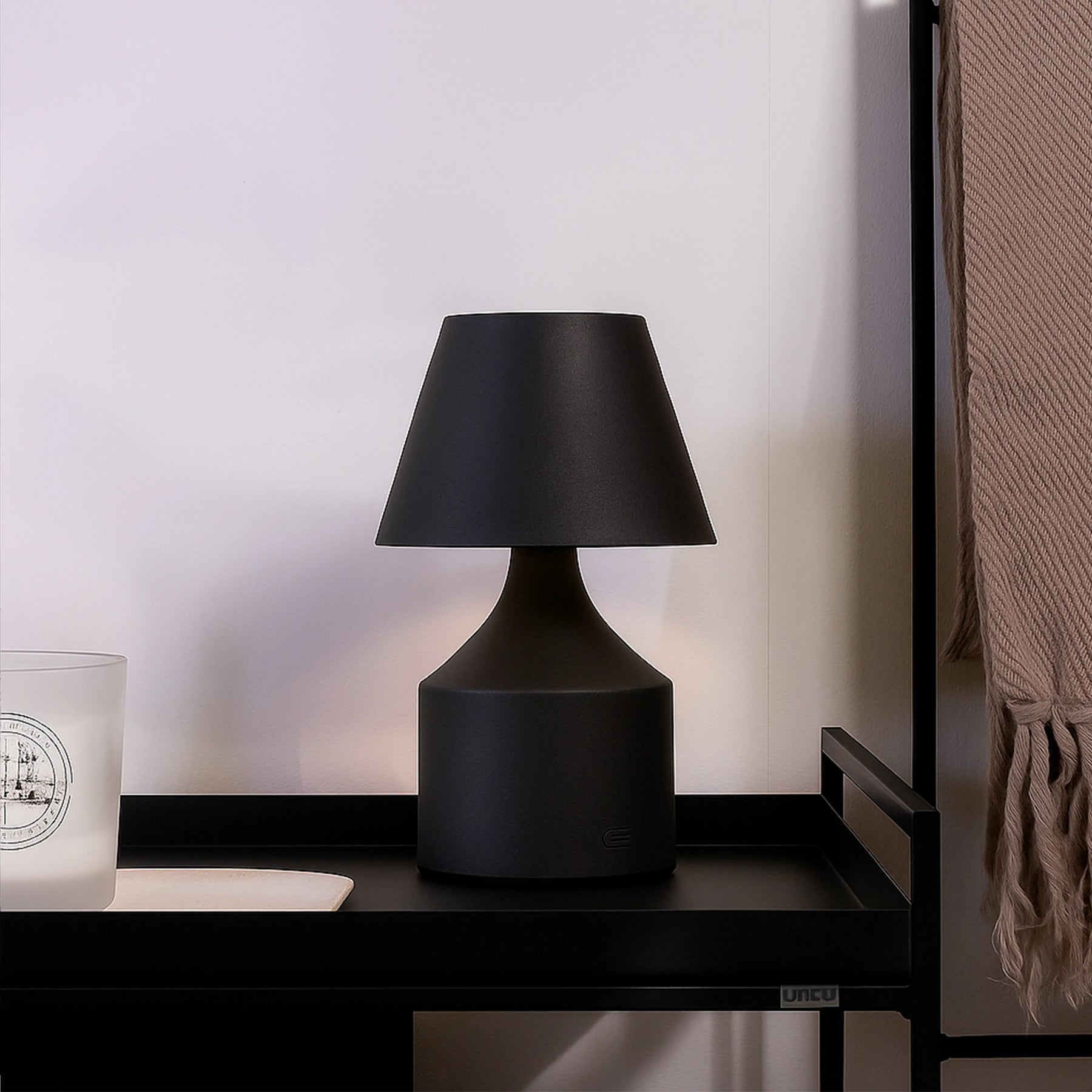 Luminária de Mesa Sem Fio Lana 16 cm - Preto