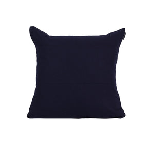 Kit com 2 Capas de Almofadas 1 Manta Maré - Cru c/ Azul