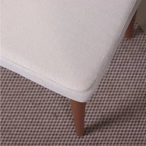 Conjunto de Jantar Mesa Redonda com Vidro Cloe 4 Cadeiras Lara - Champanhe c/ Off White