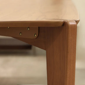 Conjunto de Jantar Mesa Retangular Harmony 8 Cadeiras Kalina - Natural c/ Palha