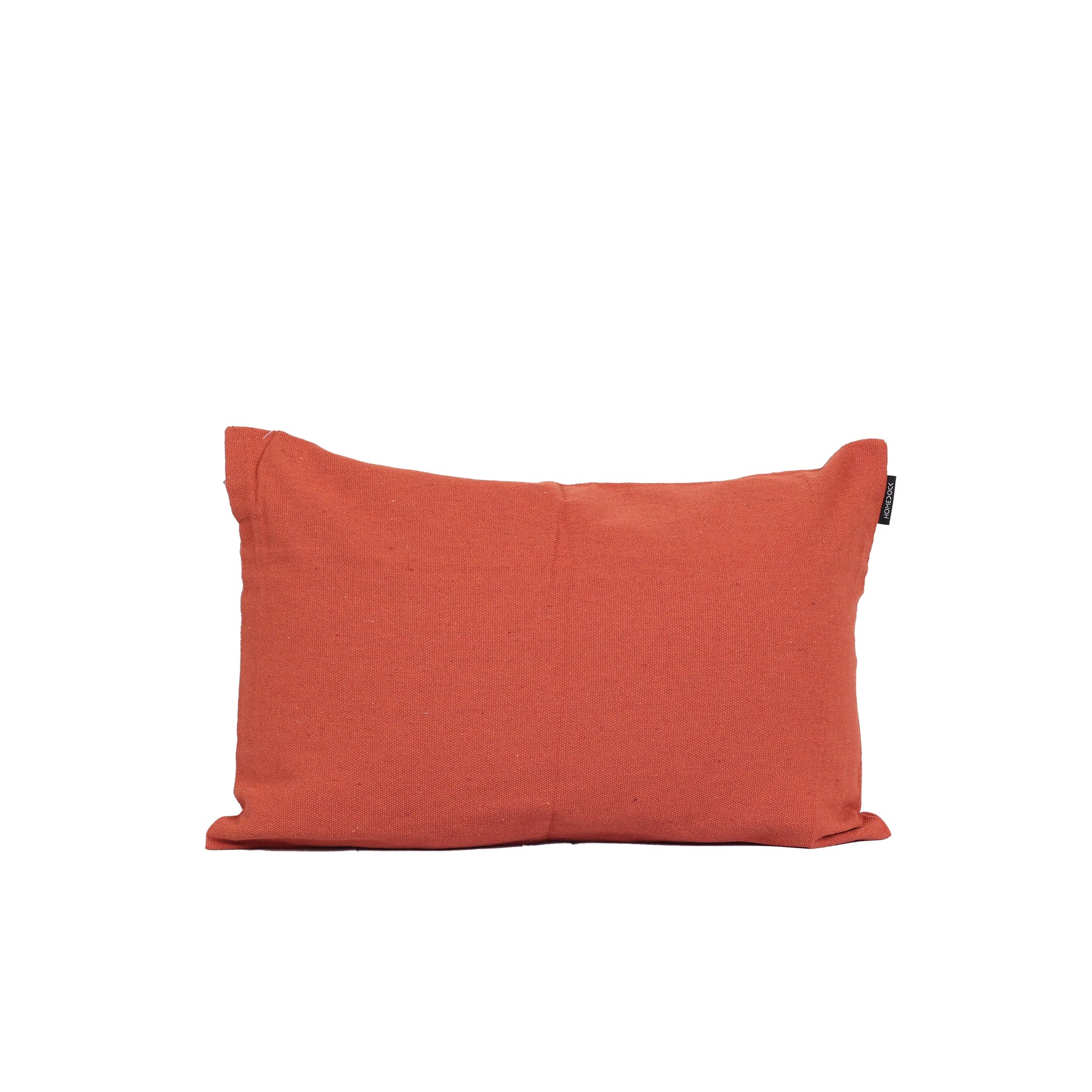 Kit com 3 Capas de Almofadas Folhas - Off White c/ Terracota