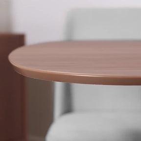 Mesa de Jantar Orgânica para 4 Lugares Kalyx 122 cm - Preto c/ Canella