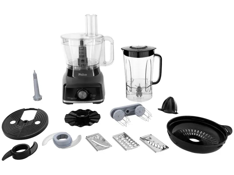 Multiprocessador de Alimentos Philco 1700W 9 em 1
