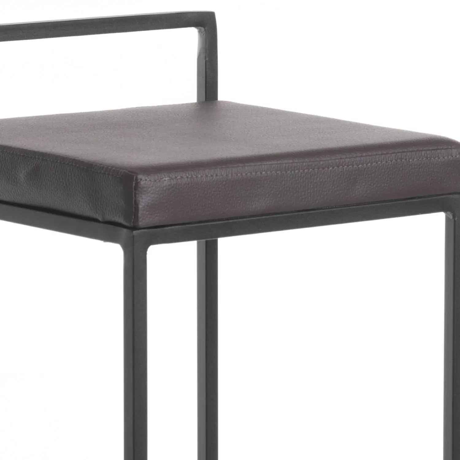 Banqueta Sendai PU Marrom