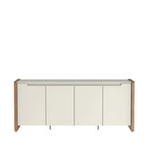 Buffet Bristol 189 cm – Off White Fosco c/ Natural