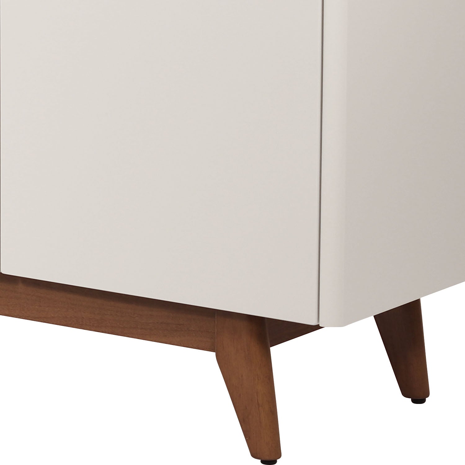 Buffet 4 Portas 2 Prateleiras Pulse 180 cm - Canella c/ Off White Fosco