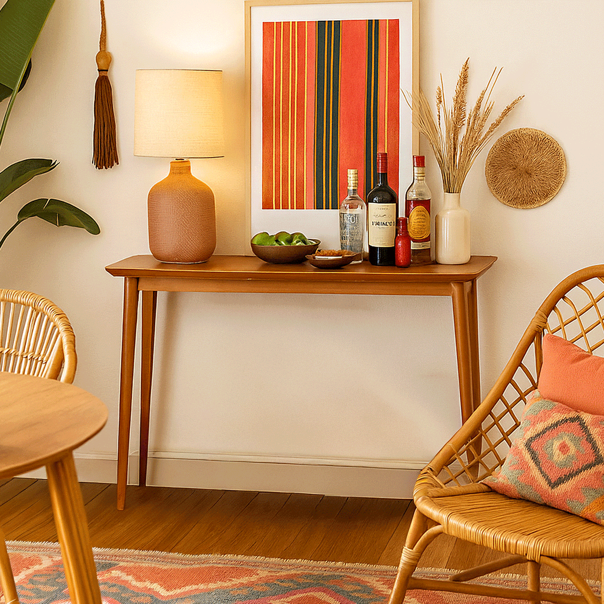 Aparador Valência 136 cm - Natural